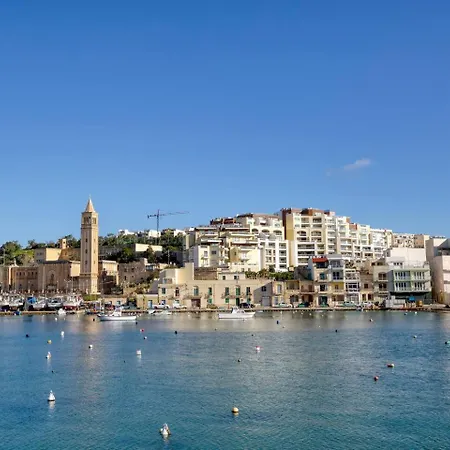 Penthouse, Seaview, Beautiful 2br 4 Daire Marsaskala