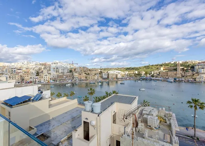 Appartement Penthouse, Seaview, Beautiful 2br 4